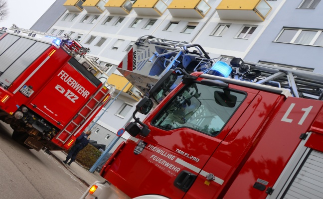 Eingelegtes Kraut: Erneuter Einsatz wegen Gasgeruchs in einem Hochhaus in Wels-Neustadt