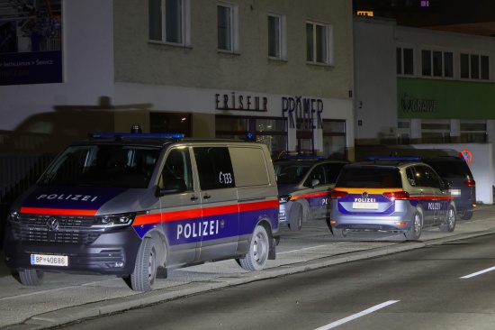 Gr��erer Einsatz um vermeintliche Personenrettung oder Gef�hrdungslage in Wels-Vogelweide