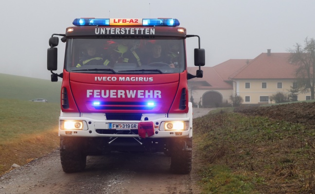 Schwerer Forstunfall: Mann bei Forstarbeiten in Tollet von Ast am Kopf getroffen