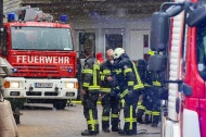 Alarmstufe 2: Gro�einsatz bei Brand in einem Silo eines Unternehmens in Grieskirchen