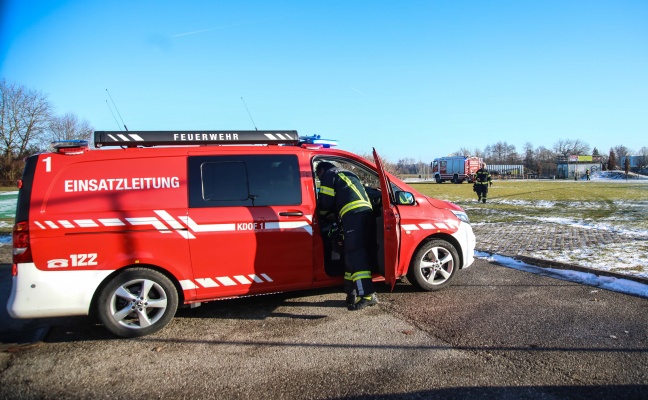 Gemeldete Rauchwolke in Marchtrenk stellte sich als Fehlalarm heraus