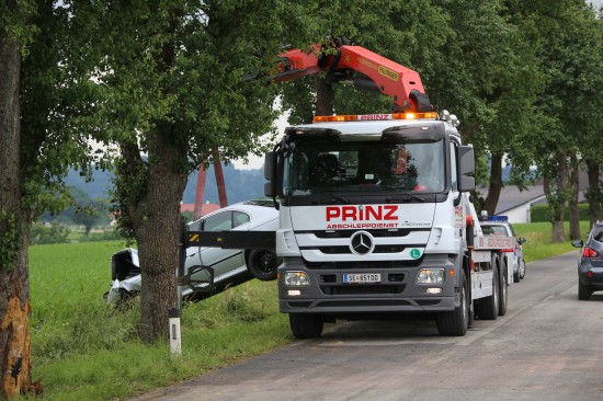 Verkehrsunfall auf der Bad Haller Strae in Kremsmnster