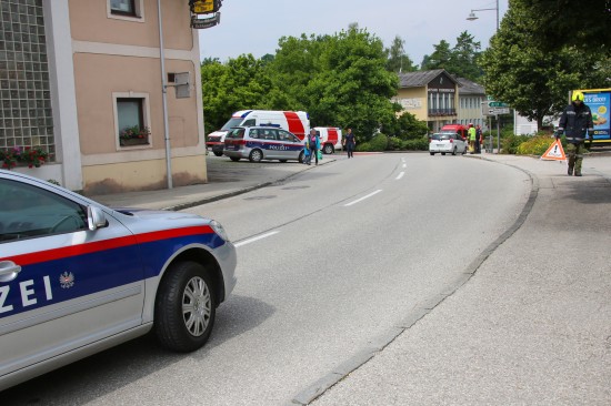 81-jähriger Mopedlenker bei Verkehrsunfall in Steinerkirchen an der Traun verletzt
