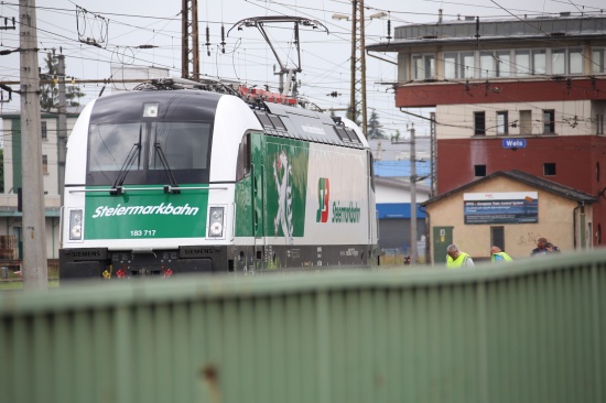 Tdlich verletzter Mann im Gleisbereich beim Welser Hauptbahnhof aufgefunden