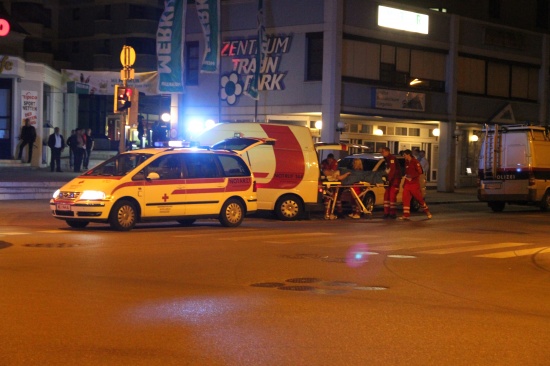 Bauchstich bei Messerattacke in der Welser Innenstadt