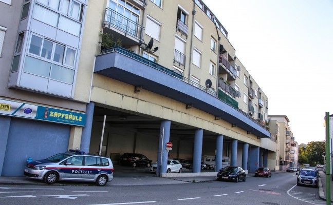 Kleinbrand auf Balkon eines Mehrparteienwohnhauses rasch gelscht