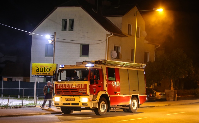 Nchtliche Grillerei sorgte fr Feuerwehreinsatz in Wels-Lichtenegg