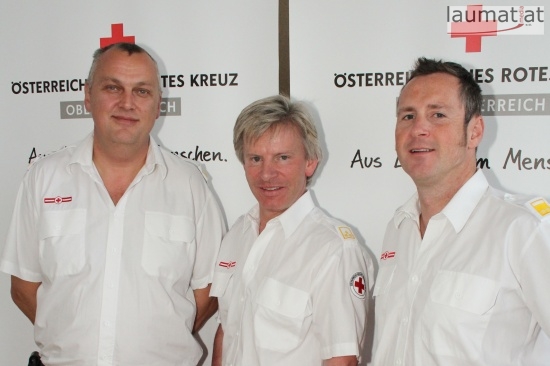 v.l.n.r.: Hr. Reinhard Hadler (Dienstfhrender), Dr. Bernhard Ploier (Ortsstellenleiter) und Hr. Andreas W. Heinz, MSc, MBA (Bezirksgeschftsleiter)
