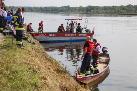 Groangelegte Suchaktion nach einer Frau im Bereich der Traun bei Hrsching