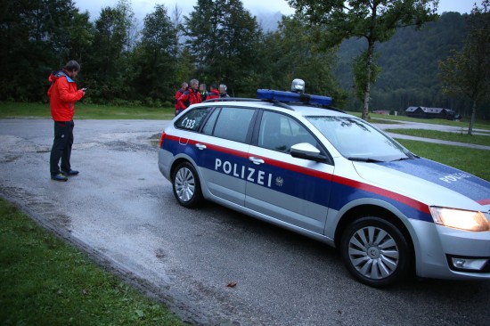 Suchaktion nach vermisstem Bergsteiger in Grünau im Almtal