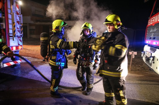 berhitzter Ofen sorgte fr Einsatz der Feuerwehr in Marchtrenk