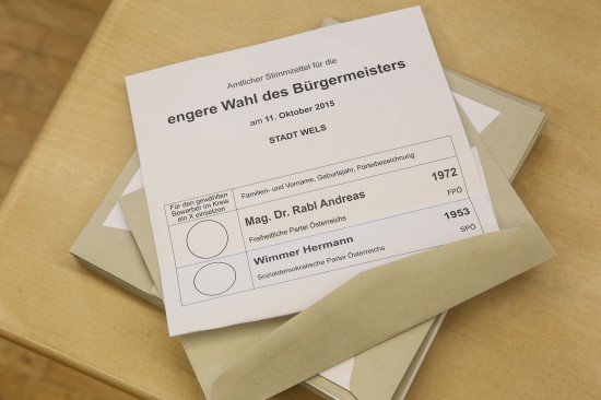 Bürgermeister-Stichwahl: Wels hat gewählt - Ergebnis wird mit Spannung erwartet