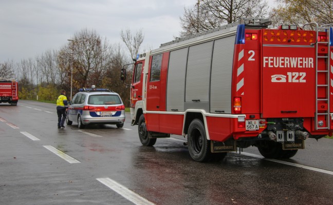 Einsatz der Feuerwehr wegen technischem Defekt an einem Fahrzeug