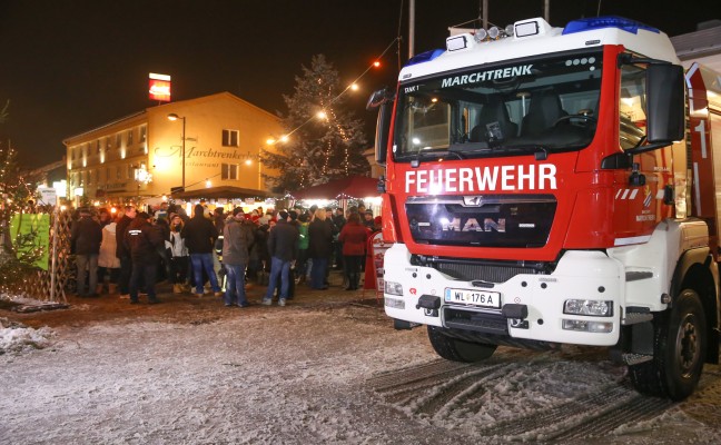 Neujahrspunsch bei der Feuerwehr Marchtrenk