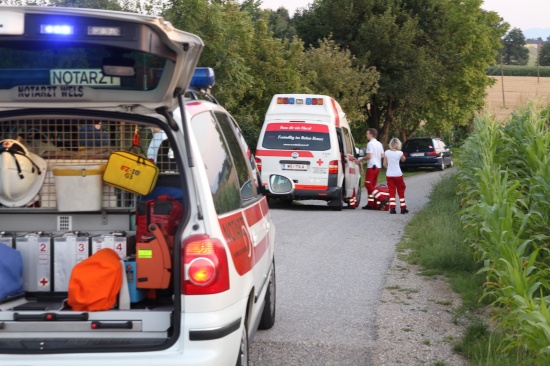 Mit aufgemotztem Moped zu Sturz gekommen