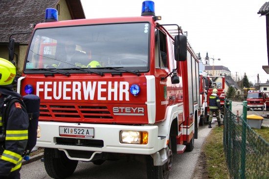 Drei Feuerwehren bei Küchenbrand in Kremsmünster im Einsatz