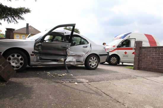 Schwerer Verkehrsunfall in Steinerkirchen an der Traun