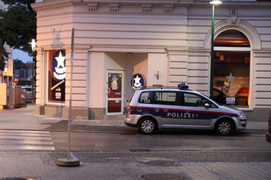 Überfall auf Wettlokal in Welser Innenstadt