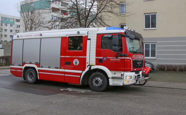 Gemeldeter Gasgeruch in Wels-Lichtenegg stellte sich als Fehlalarm heraus