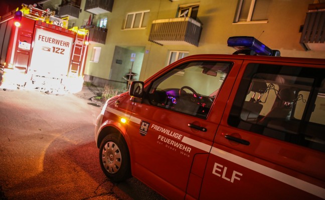 Gemeldeter Gasgeruch in Wels-Vogelweide stellte sich als Fehlalarm heraus