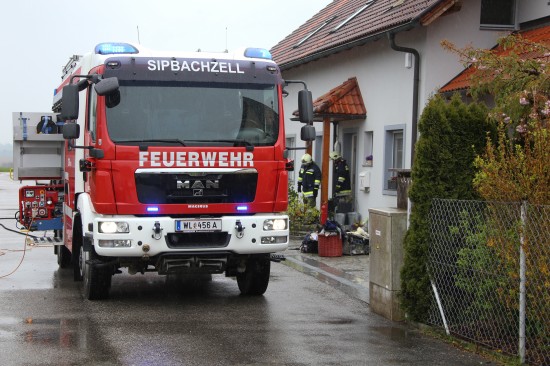 Brand eines Wschetrockners im Keller eines Einfamilienhauses in Sipbachzell