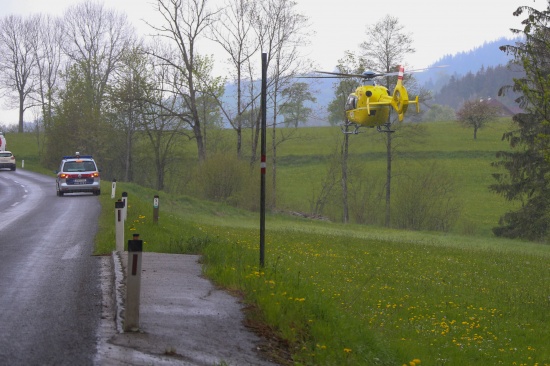 Schwerer Unfall bei Forstarbeiten in Micheldorf in Oberösterreich
