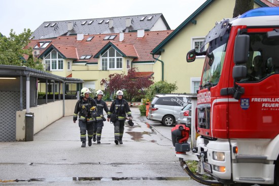 Gemeldeter Gasaustritt in Wels-Neustadt stellte sich als Fehlalarm heraus