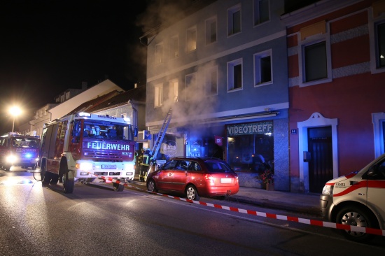 Ursache für Brand in Grieskirchner Geschäftslokalen war Brandstiftung