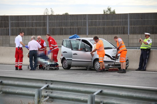 Serienunfall auf der Westautobahn fordert mehrere Leichtverletzte