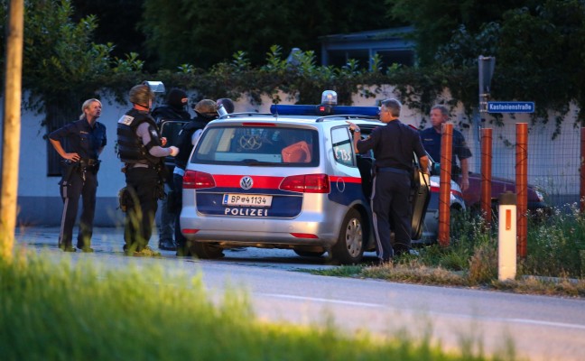 Cobra-Einsatz nach Morddrohung in Marchtrenk