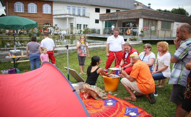 Tolles Sommerfest am Kumplgut - dem Erlebnishof fr krebskranke Kinder - in Wels