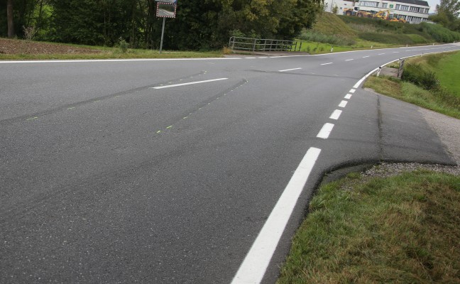 Verletzte bei Verkehrsunfall in Bruck-Waasen