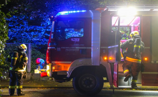 Erneut Einsatz der Feuerwehr wegen Geruchsbelstigung diesmal in Wels-Vogelweide