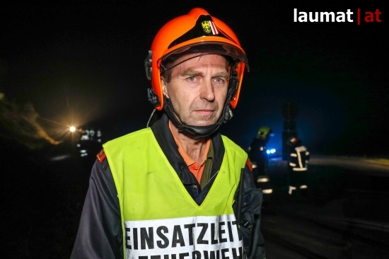 Paul Lnglacher, Einsatzleiter Feuerwehr Viechtwang