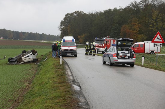 berschlag mit PKW in Bad Hall endet glimpflich