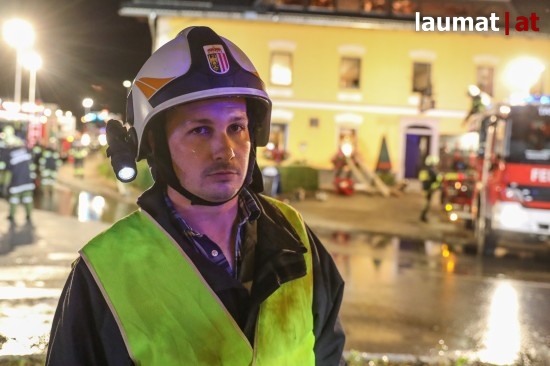 Stefan Glck, Einsatzleiter Feuerwehr Ungenach