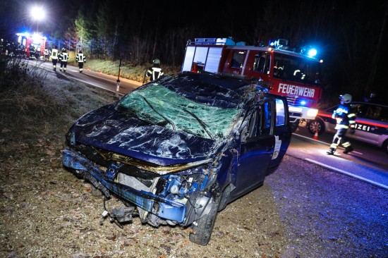 Schwerer Verkehrsunfall in Grünau im Almtal