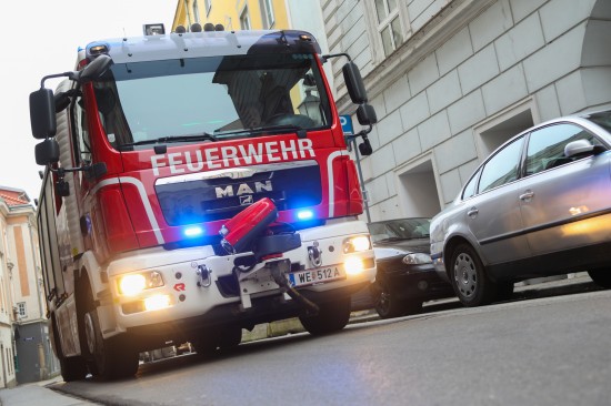 Überschallknall löst Einsatz der Feuerwehr in Wels-Innenstadt aus