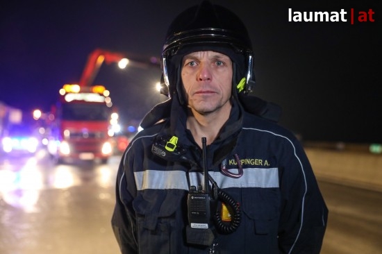 Andreas Kuppinger, Einsatzleiter Feuerwehr Nettingsdorf
