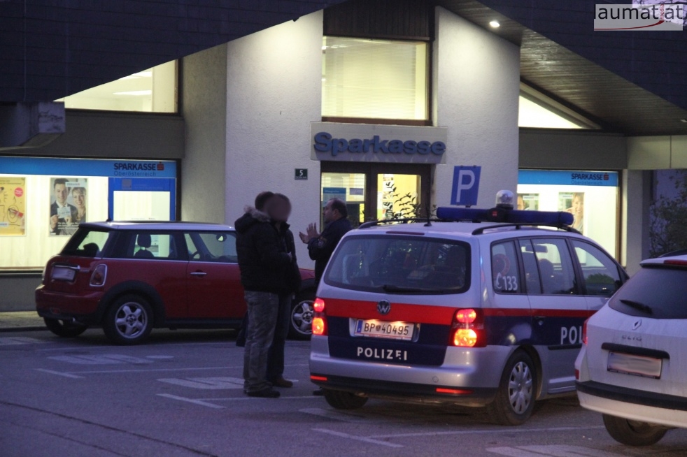 Banküberfall in Waldneukirchen laumatat