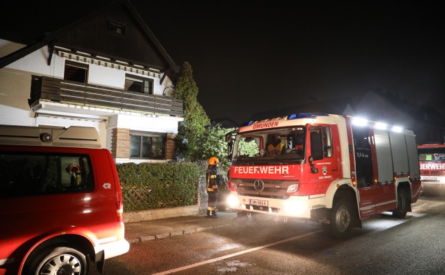 Brand in einem Wohnhaus in Gmunden fordert ein Todesopfer