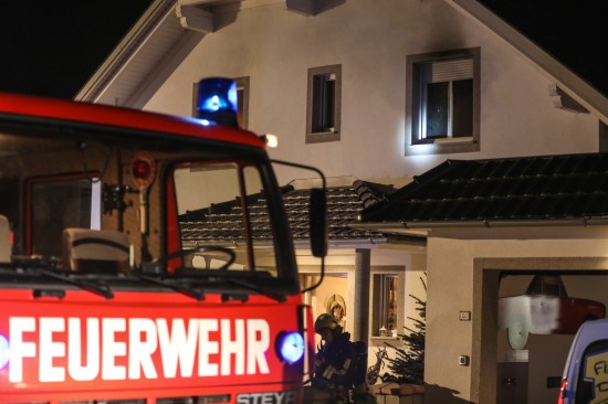 Brand im Badezimmer eines Wohnhauses in Schleißheim