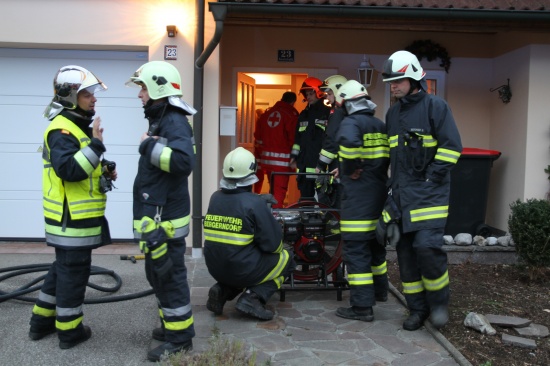 Feuerwehr brachte Zimmerbrand in Thalheim bei Wels schnell unter Kontrolle