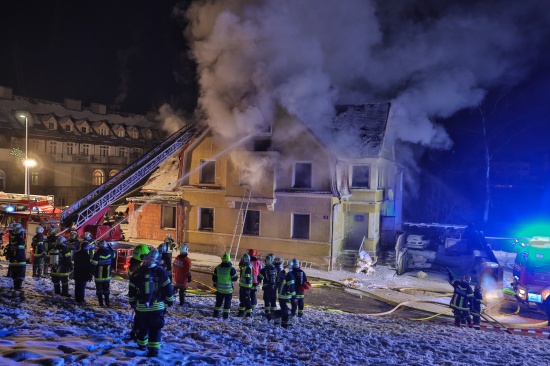Ermittlungen nach Ursache fr Brand in Bad Schallerbach