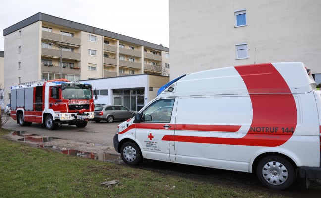 Gefährliche Kohlenmonoxidkonzentration in einer Wohnung in Wels-Pernau