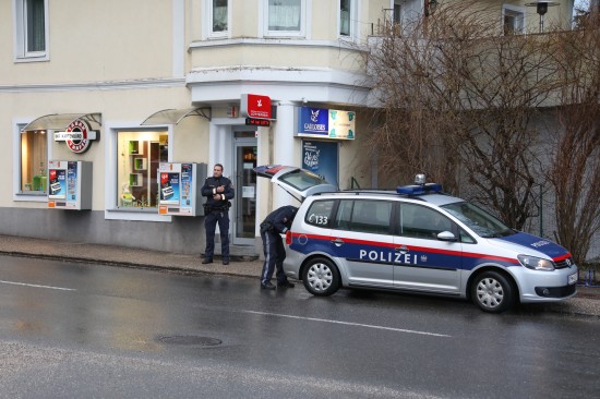 Raubüberfall auf Trafik in Schwanenstadt