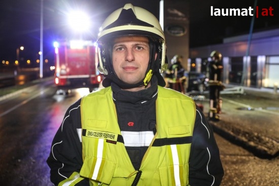 Christian Vallant, Einsatzleiter Feuerwehr Hart/LL