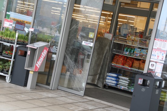 Bankomatcoup bei Supermarktfiliale in Mauthausen gescheitert