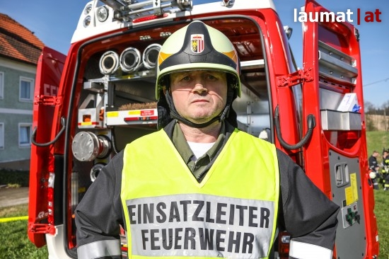 Thomas Martl, Einsatzleiter Feuerwehr Langenpeuerbach