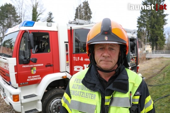 Christian Gruber, Einsatzleiter Feuerwehr Altmnster